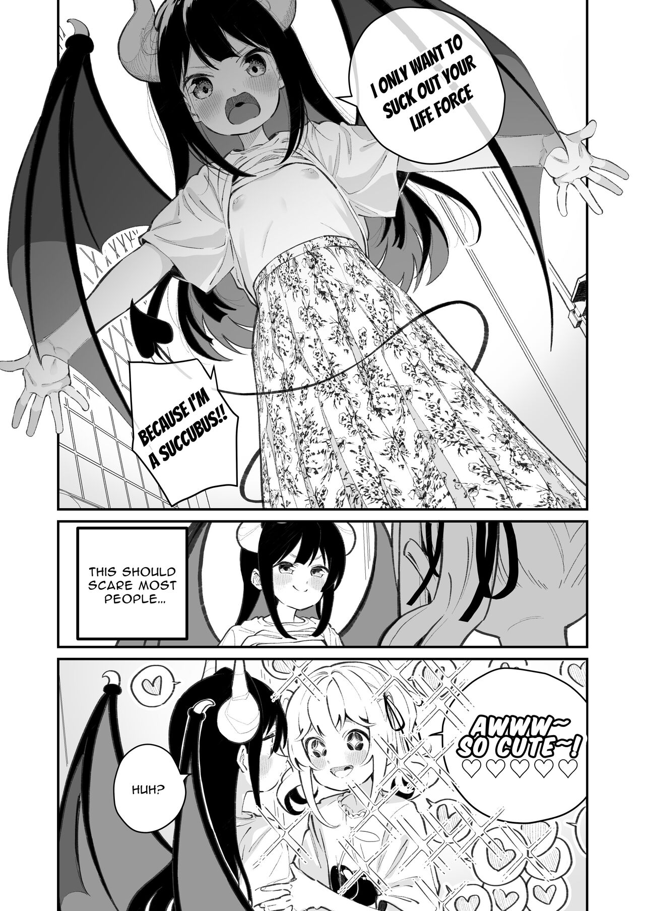 [House Saibai Mochi (Shiratama Moti)] Yuri Ranbou sareru Inma 01 A Succubus Ravaged By Yuri 01 [Engli_04.jpg